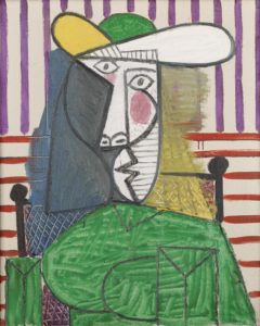 Bust of a Woman 1944 Pablo Picasso 1881-1973 Lent from a private collection 2011 http://www.tate.org.uk/art/work/L03007