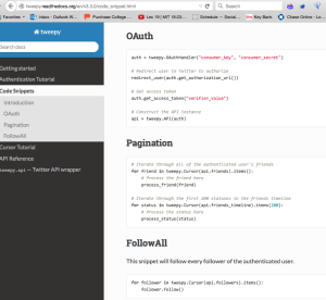 Tweepy Documentation